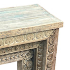 Vintage Carved Wooden Console - Berbere Imports