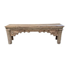 Vintage Indian Carved Wooden Console - Berbere Imports