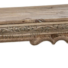 Vintage Indian Carved Wooden Console - Berbere Imports