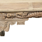 Vintage Indian Carved Wooden Console - Berbere Imports
