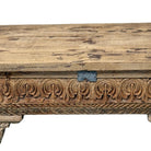 Vintage Indian Carved Wooden Console - Berbere Imports