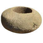 Indonesian Natural Stone Round Bowl Planter - Medium - Berbere Imports