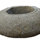 Indonesian Natural Stone Round Bowl Planter - Large - Berbere Imports