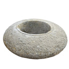 Indonesian Natural Stone Round Bowl Planter - Large - Berbere Imports