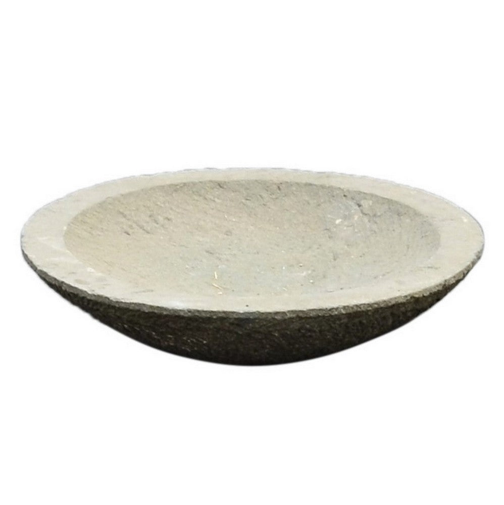 Indonesian Stone Low Planter - Berbere Imports