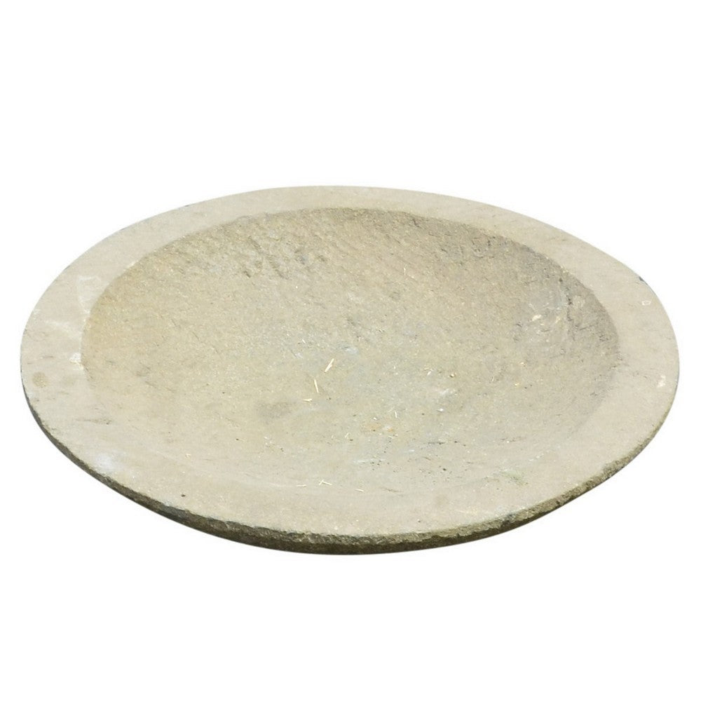 Indonesian Stone Low Planter - Berbere Imports