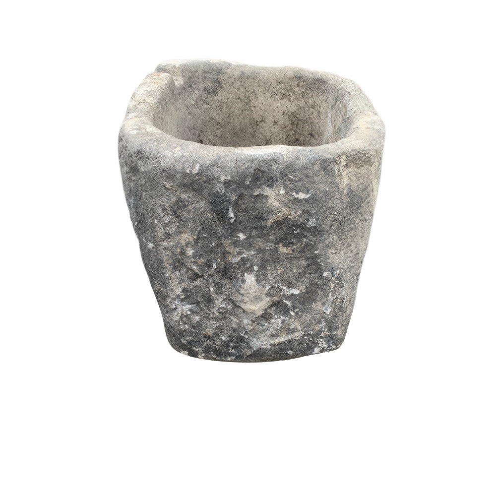 Antique Limestone Planter - Berbere Imports