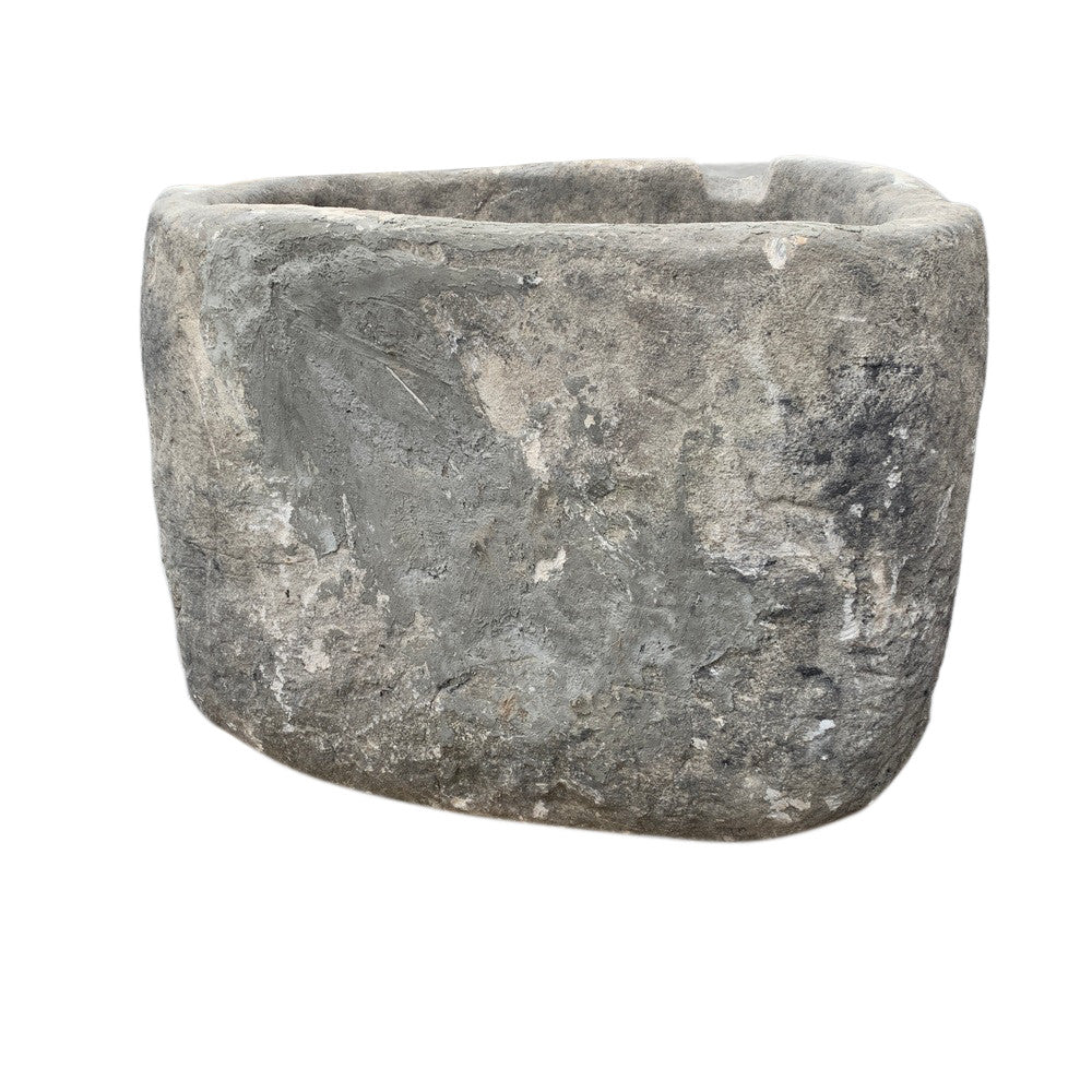 Antique Limestone Planter - Berbere Imports