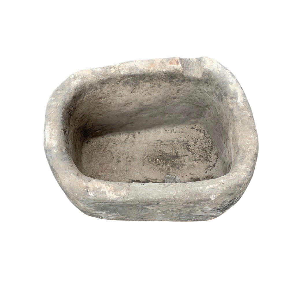 Antique Limestone Planter - Berbere Imports