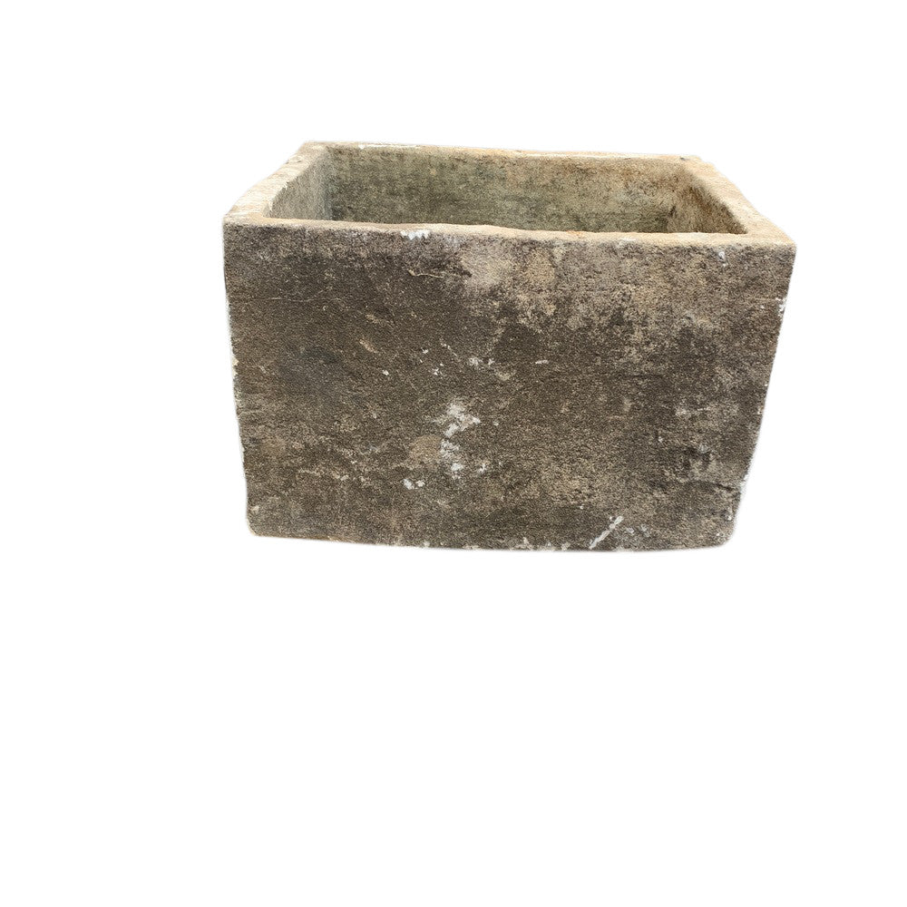 Antique Limestone Planter - Berbere Imports