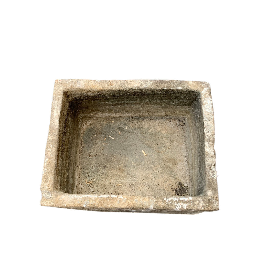 Antique Limestone Planter - Berbere Imports