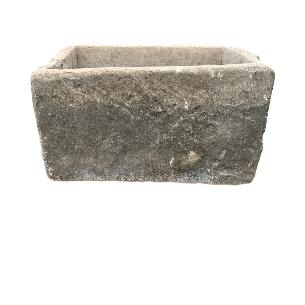 Antique Limestone Planter - Berbere Imports