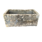 Antique Balinese Rectangular Limestone Planter  - Berbere Imports