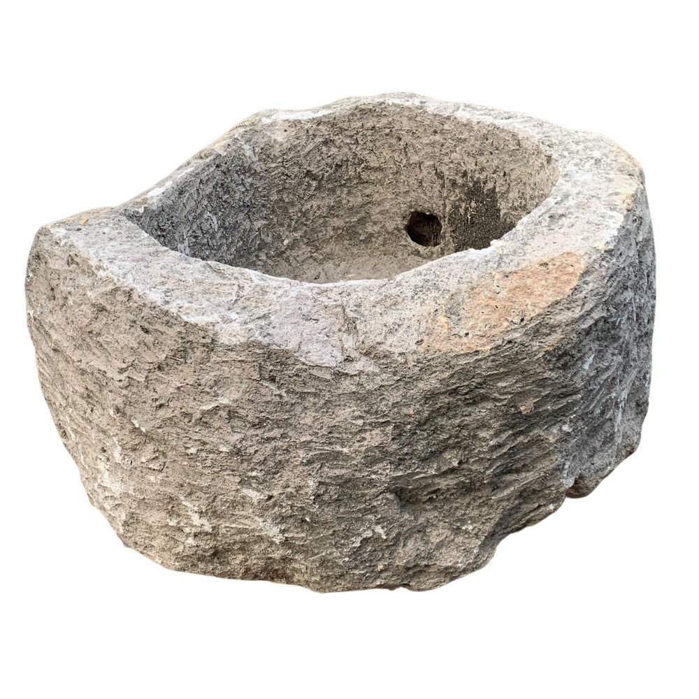 Cantera Stone Planter  Berbere Imports