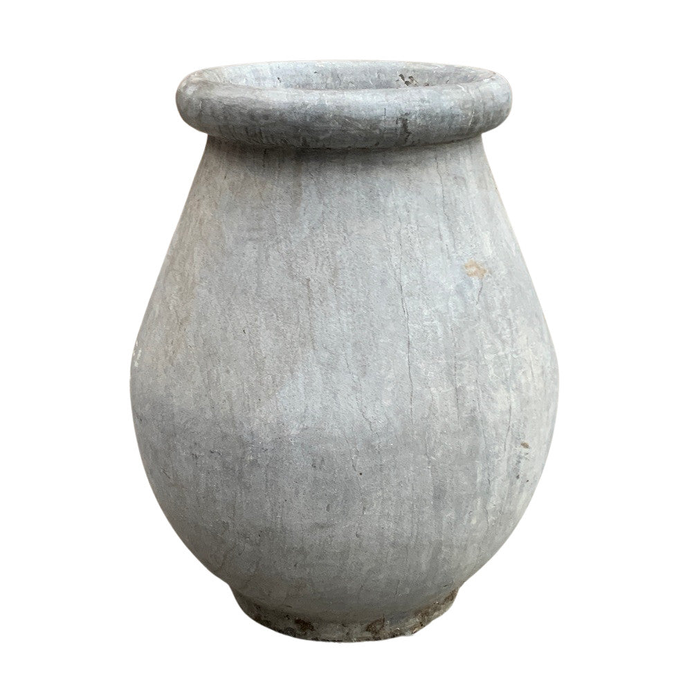 Antique Turkish Stone Marsey Planter - Berbere Imports