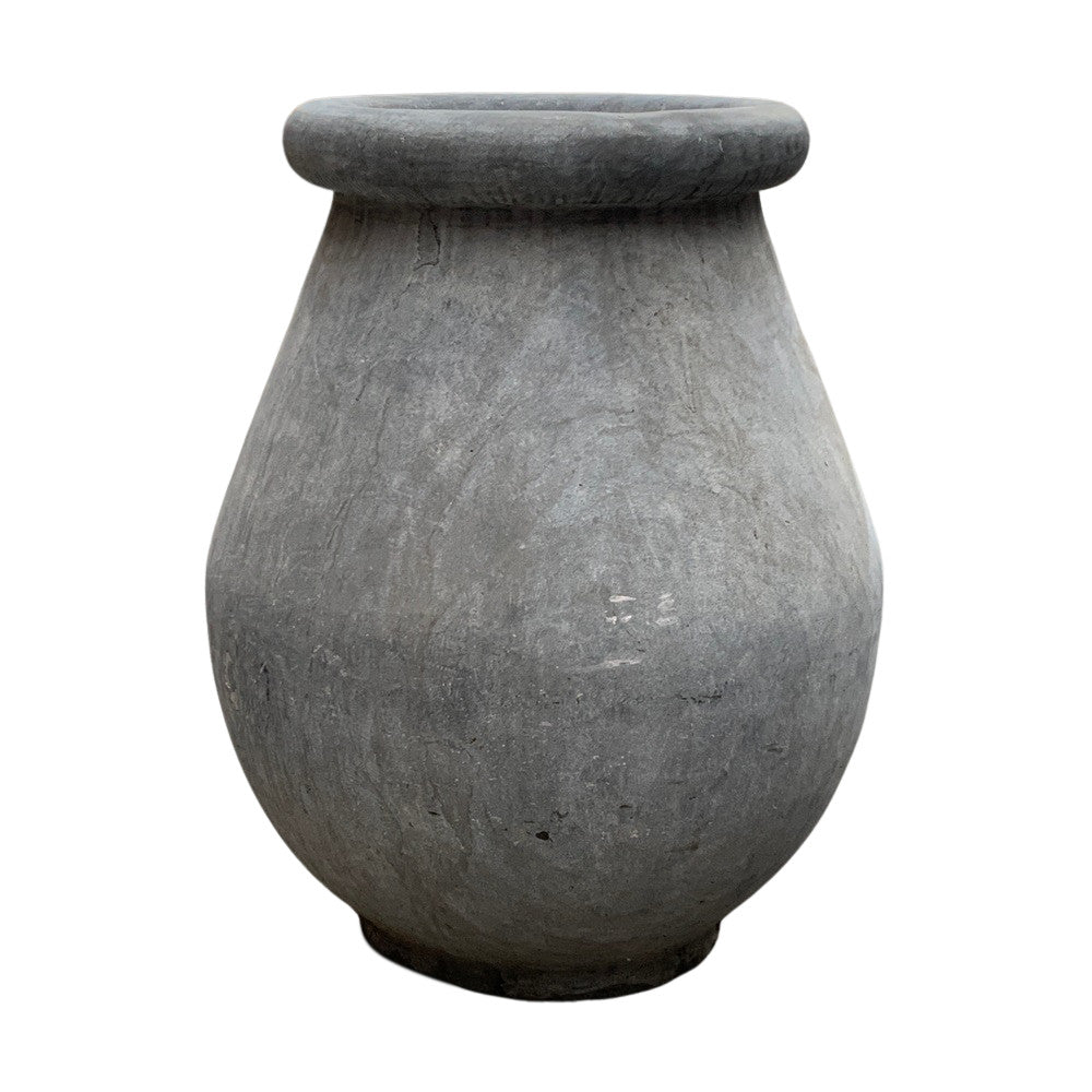 Antique Turkish Stone Marsey Planter - Berbere Imports