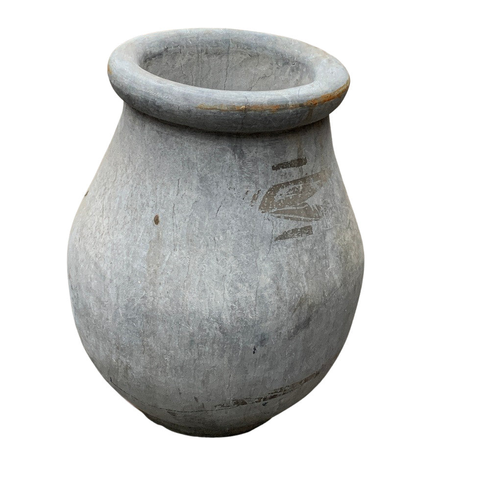 Antique Turkish Stone Marsey Planter - Berbere Imports