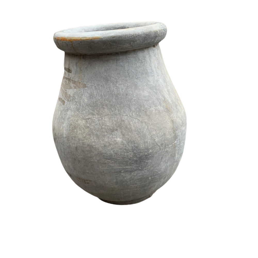 Antique Turkish Stone Marsey Planter - Berbere Imports