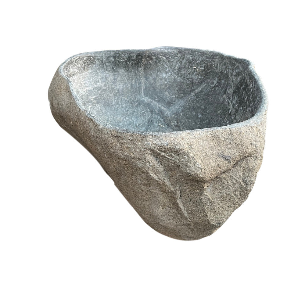 River Rock Planter - Low - Berbere Imports