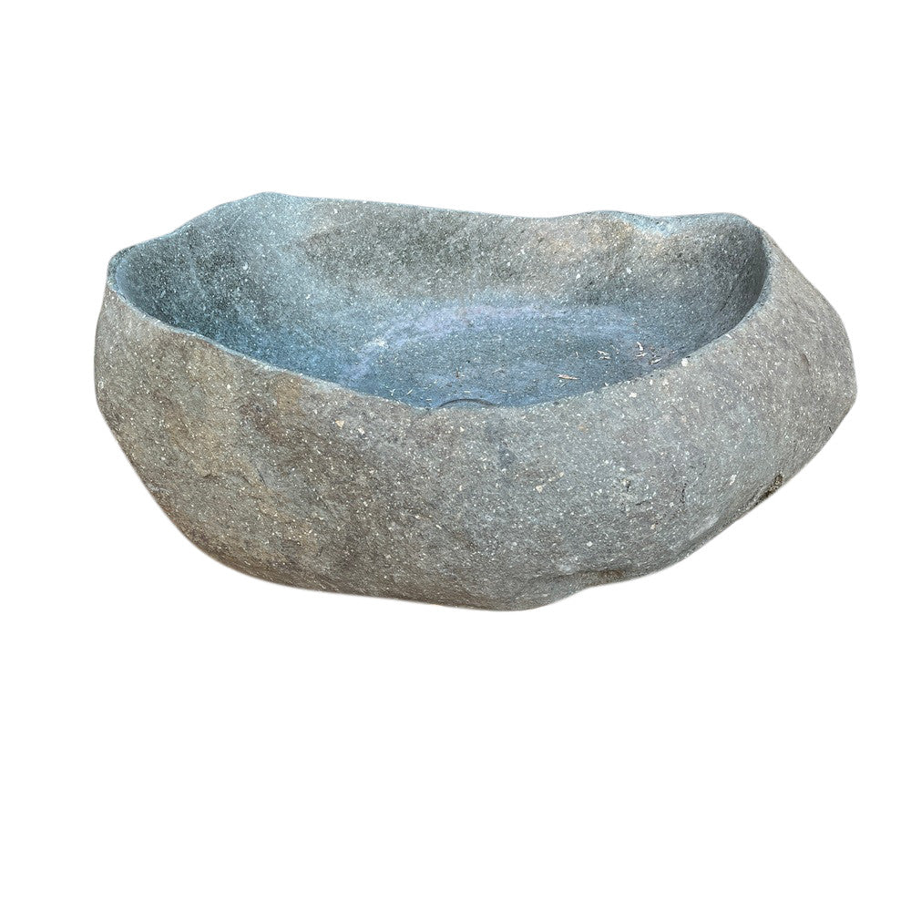 River Rock Planter - Low - Berbere Imports