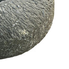 Low Round Natural Stone Planter - Berbere Imports
