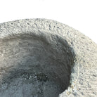 Low Round Natural Stone Planter - Berbere Imports
