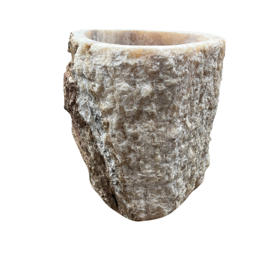 Natural Organic Onyx Planter - Berbere Imports