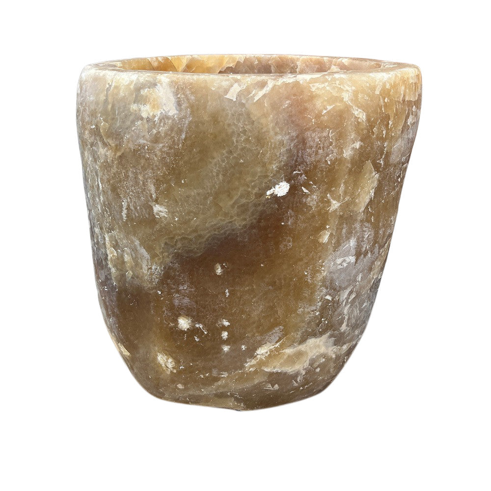 Natural Organic Onyx Planter - Berbere Imports