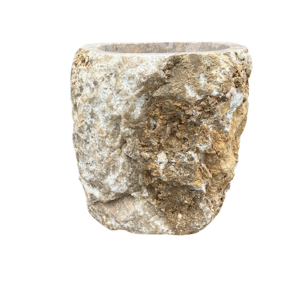 Natural Organic Onyx Planter - Berbere Imports