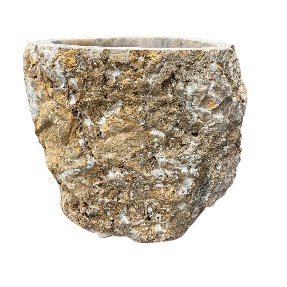 Natural Organic Onyx Planter - Berbere Imports