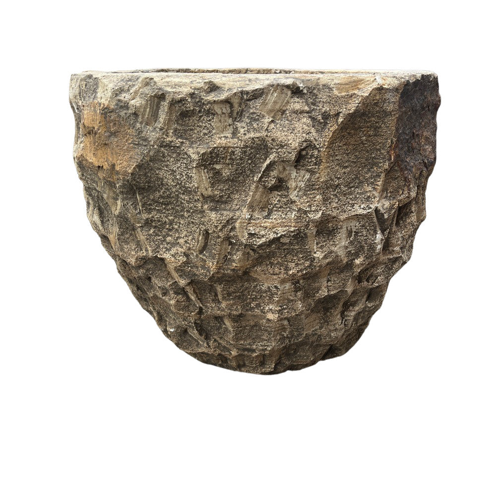 Woodstone Planter - Berbere Imports