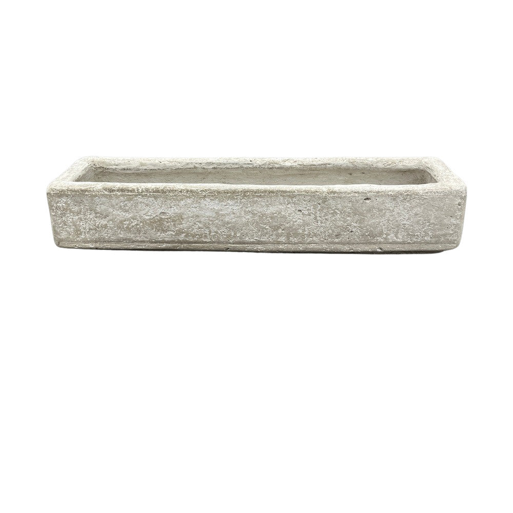 Rectangular Concrete Planter - Large - Berbere Imports