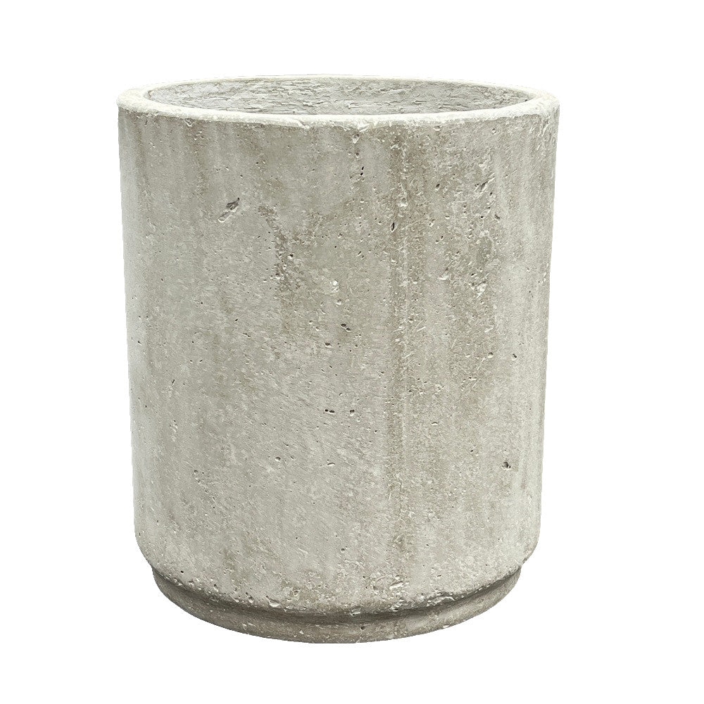 Concrete Cylinder Planter - Berbere Imports