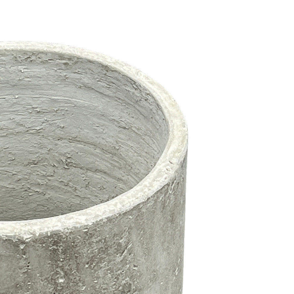 Concrete Cylinder Planter - Berbere Imports