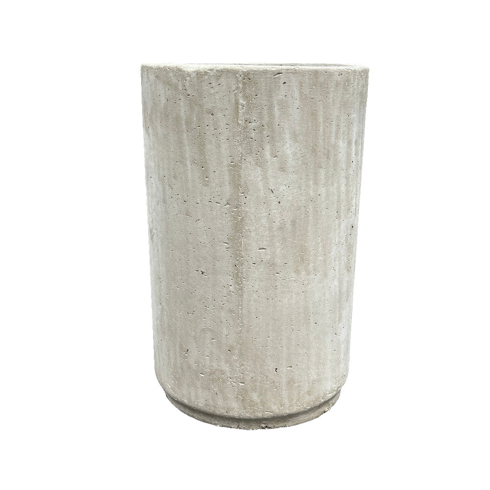 Concrete Cylinder Planter - Berbere Imports