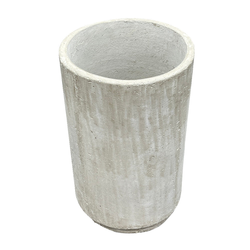 Concrete Cylinder Planter - Berbere Imports