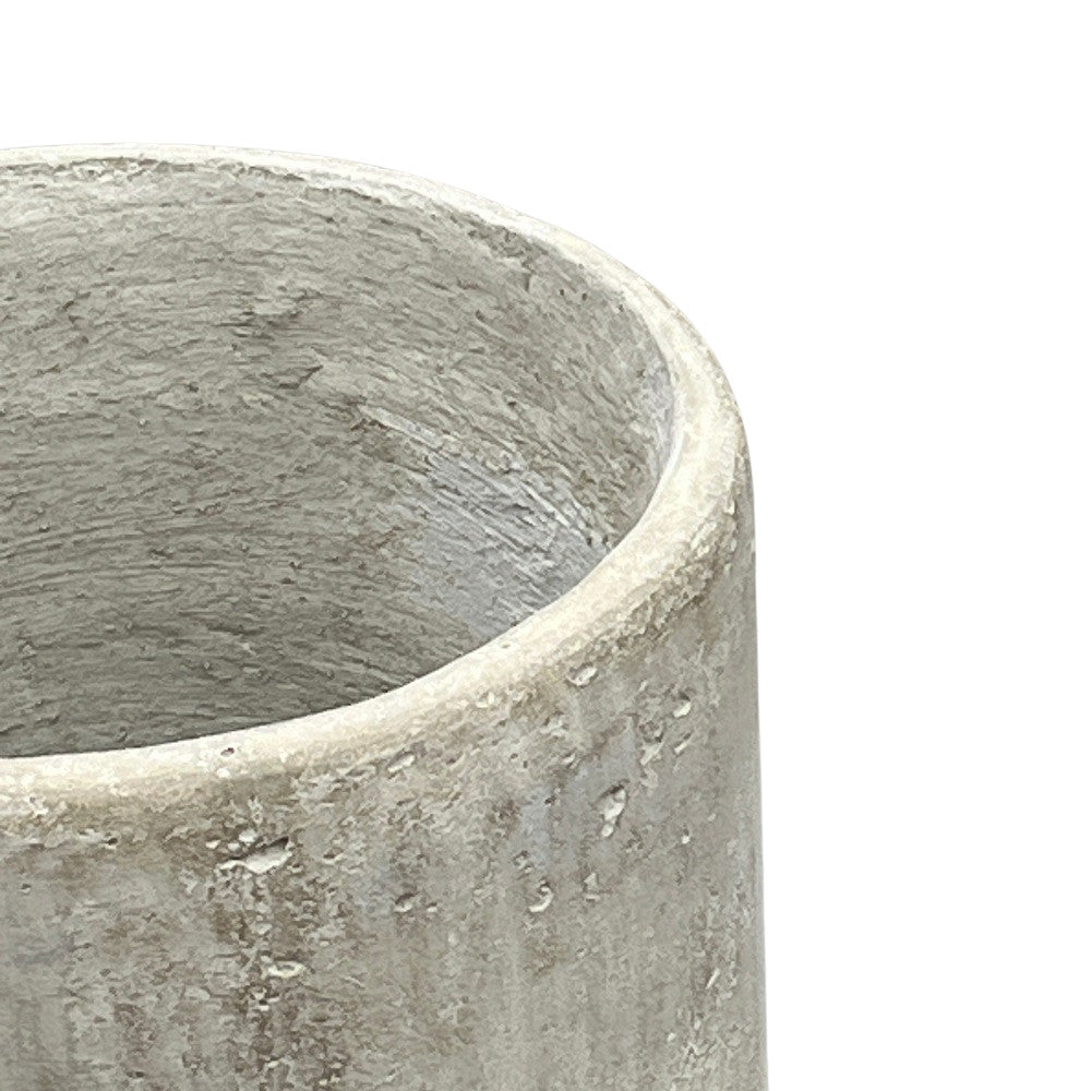 Concrete Cylinder Planter - Berbere Imports