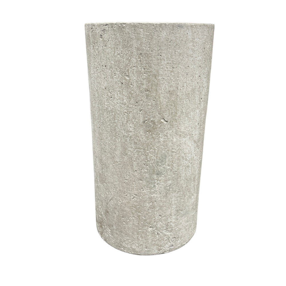 Concrete Cylinder Planter - Berbere Imports