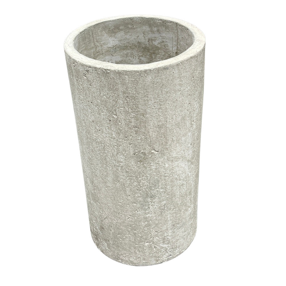 Concrete Cylinder Planter - Berbere Imports