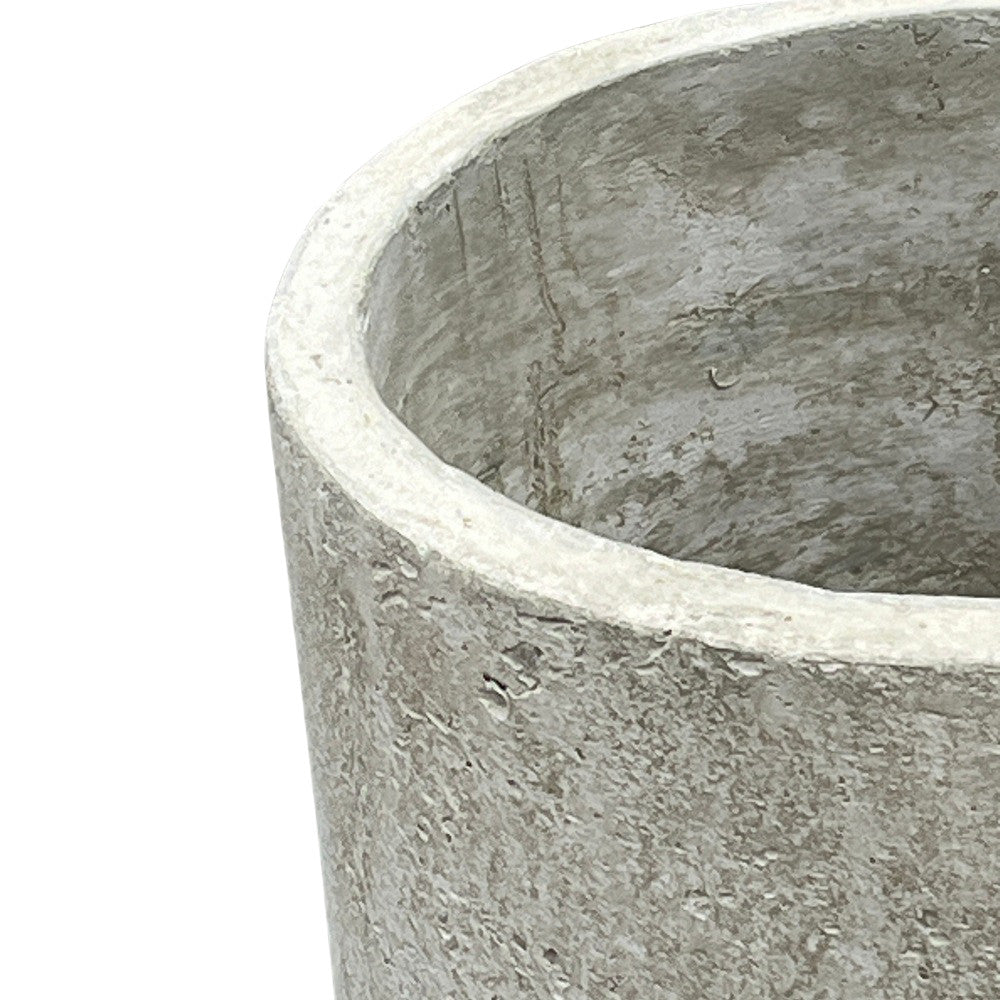 Concrete Cylinder Planter - Berbere Imports