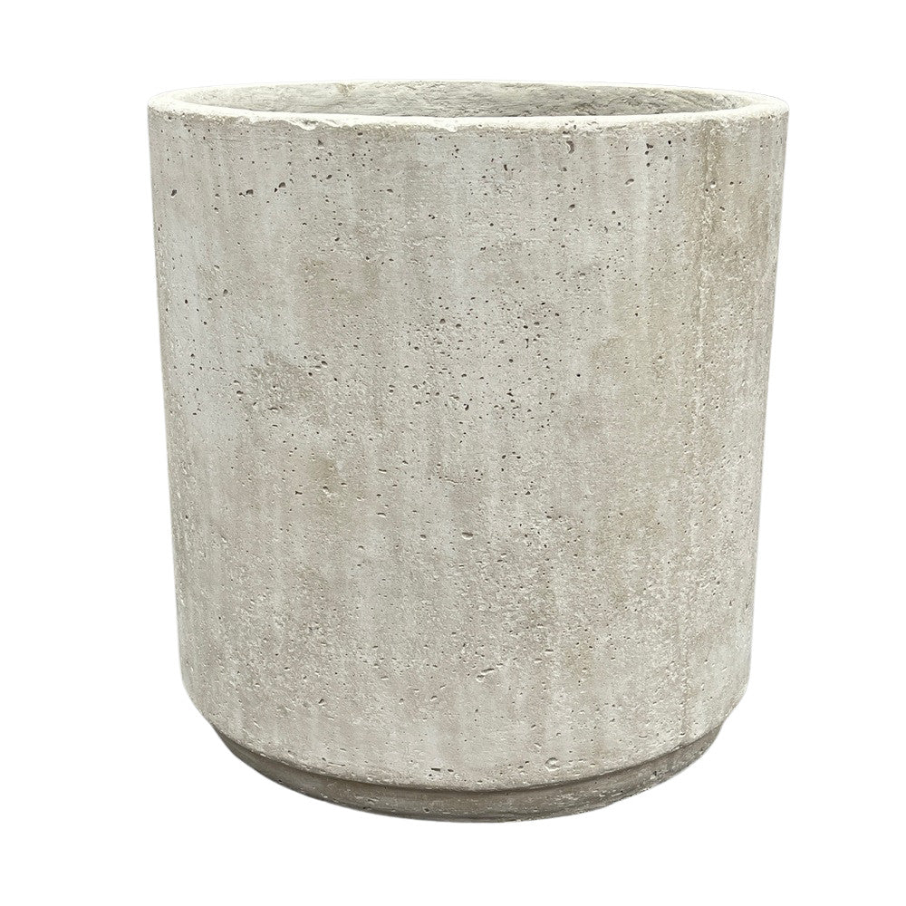 Concrete Cylinder Planter - Berbere Imports