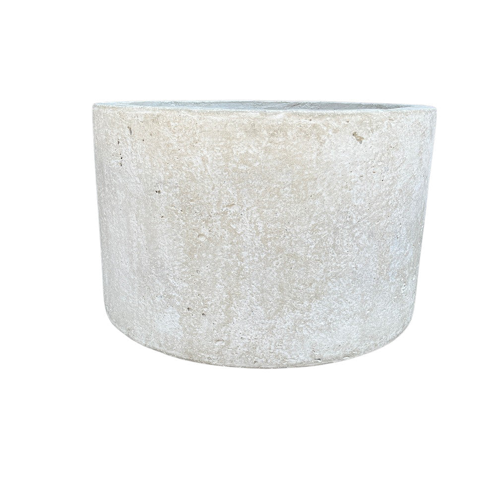 Concrete Cylinder Planter - Berbere Imports