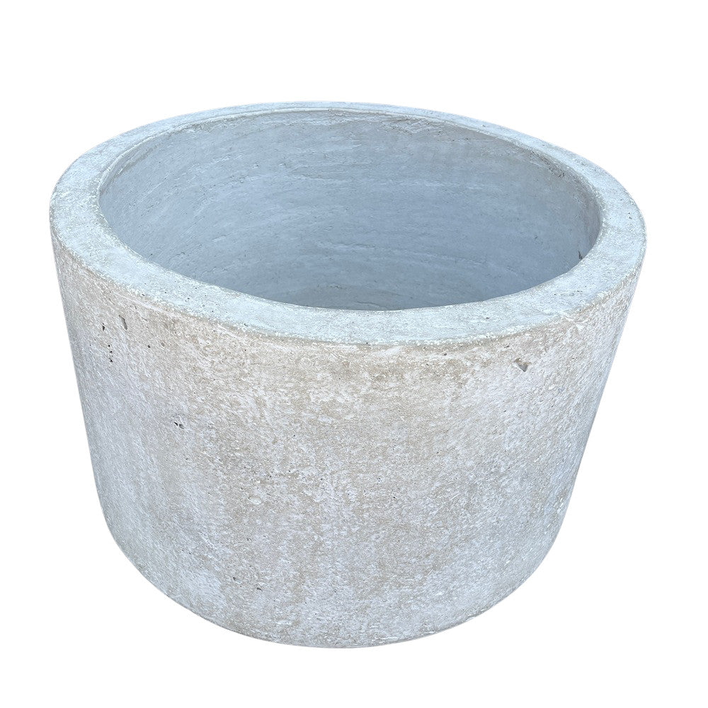 Concrete Cylinder Planter - Berbere Imports