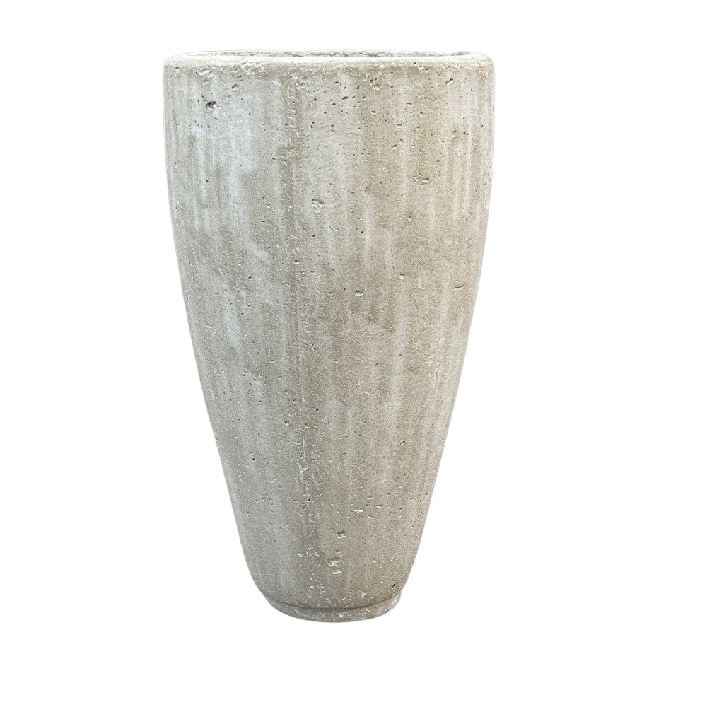 Concrete Skinny Planter - Small - Berbere Imports