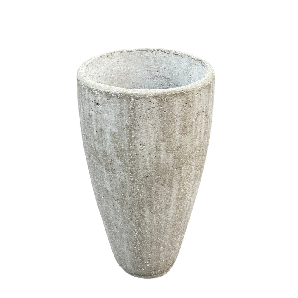 Concrete Skinny Planter - Small - Berbere Imports