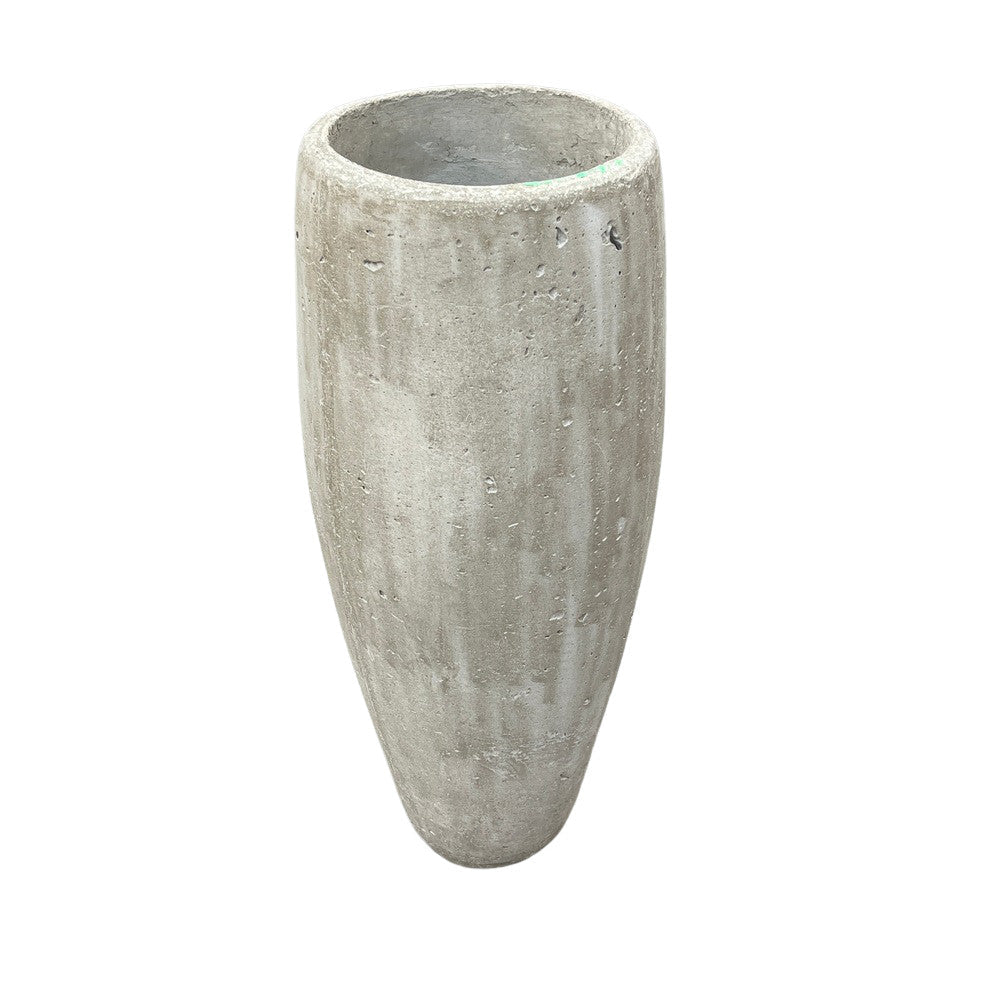 Concrete Skinny Planter - Medium - Berbere Imports