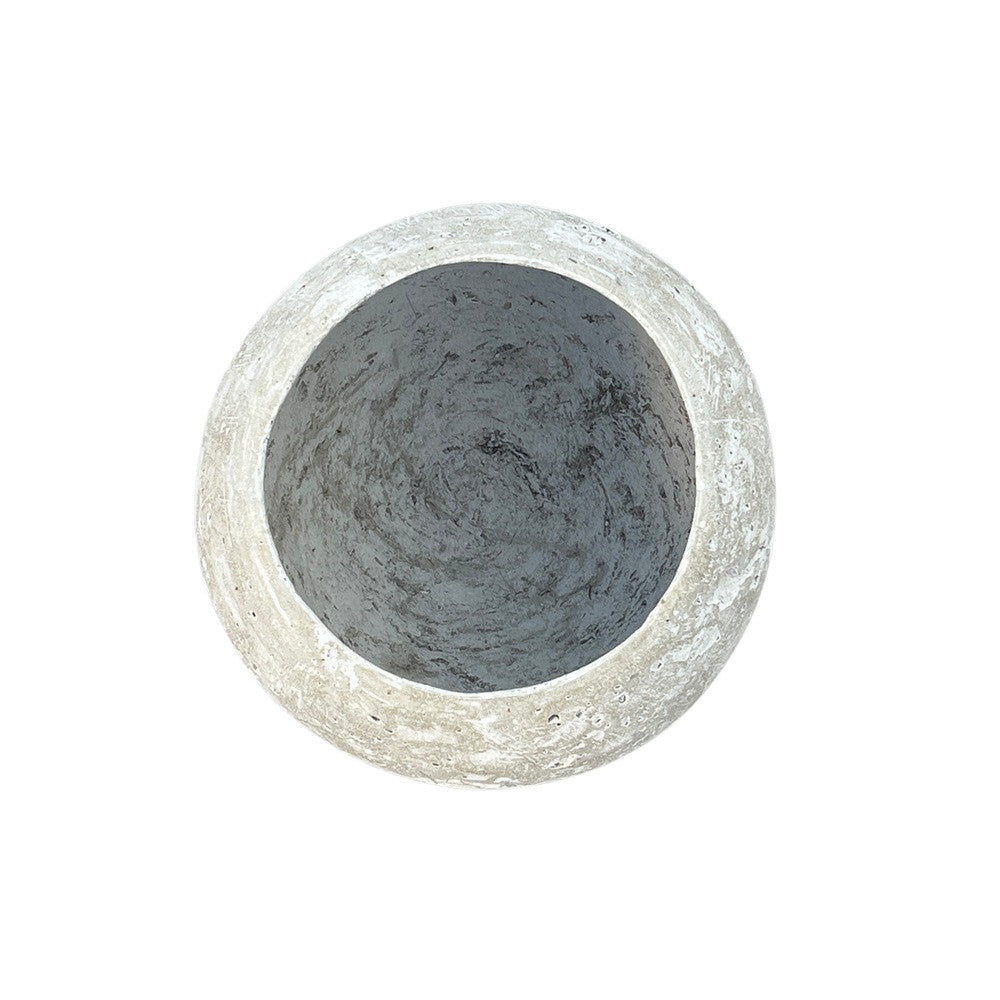 Concrete Small Spherical Planter - Medium - Berbere Imports