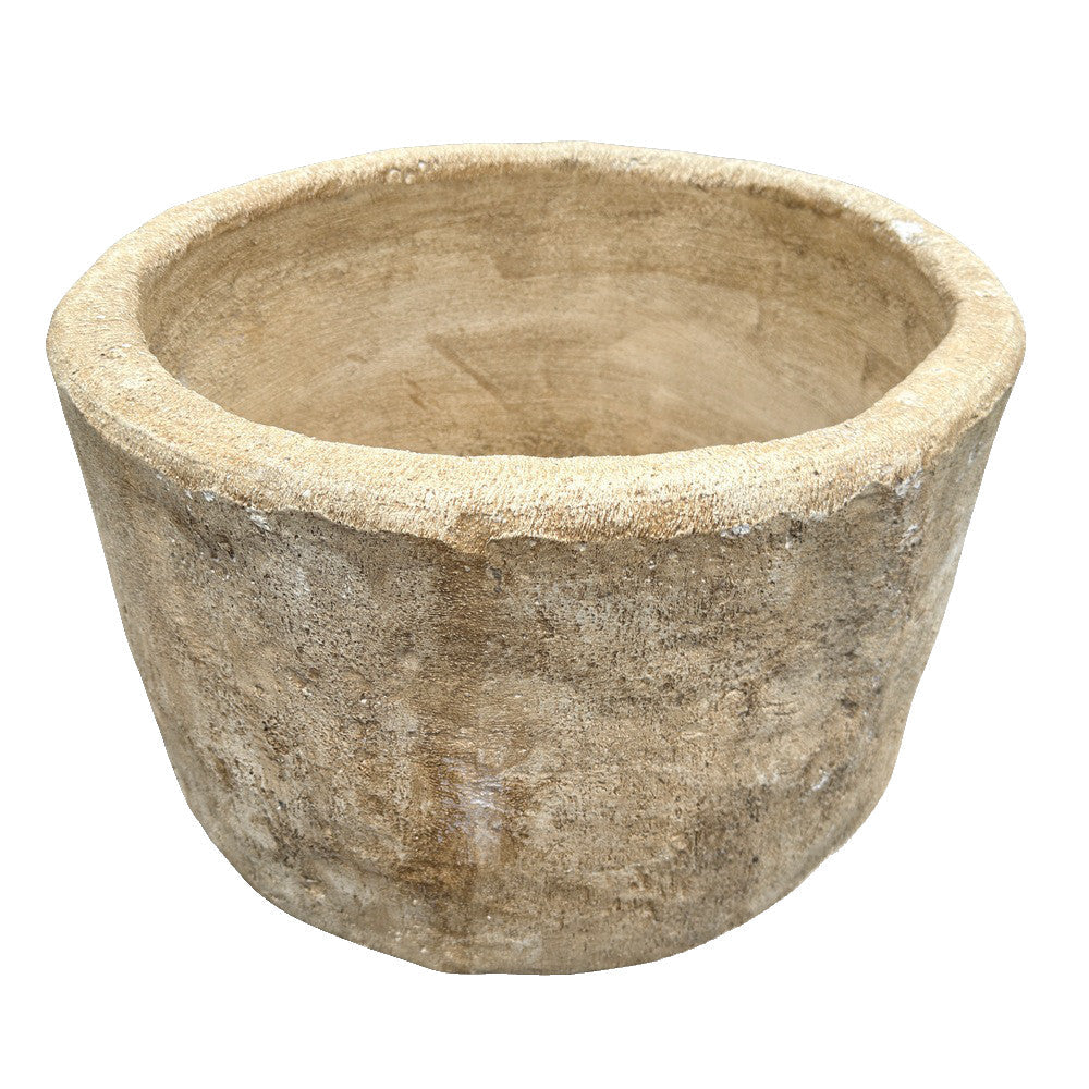 Indonesian Composite Stone Planter - Berbere Imports