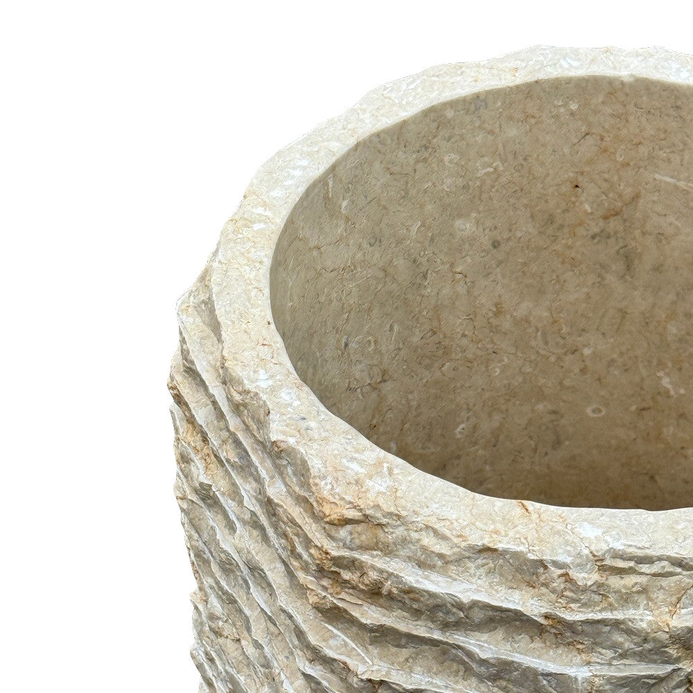 Marble Planter - Medium - Berbere Imports