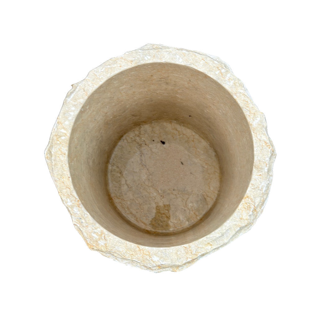 Marble Planter - Medium - Berbere Imports